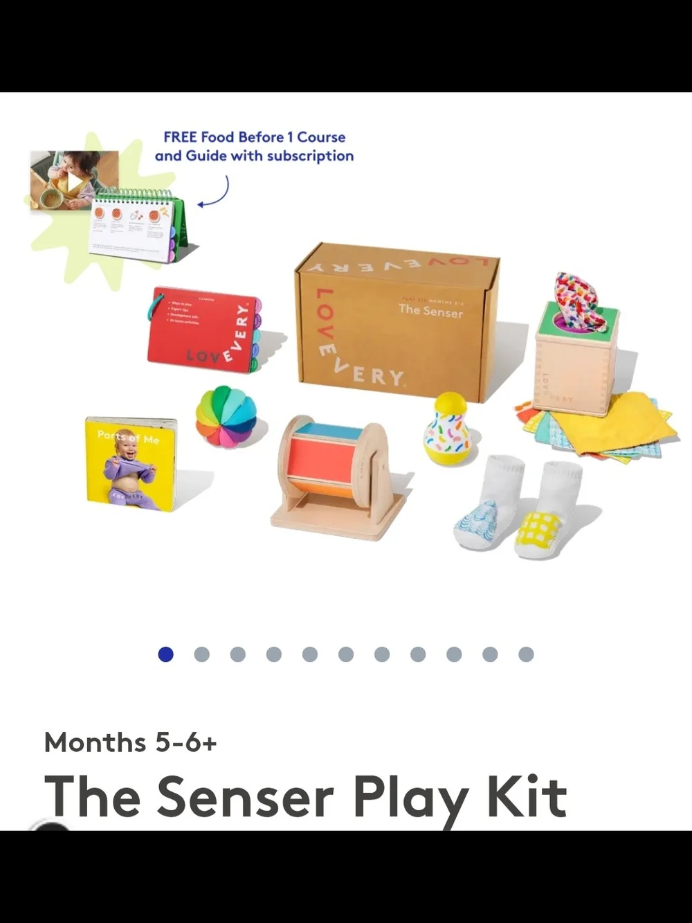 The Senser Play Kit - Months 5-6+